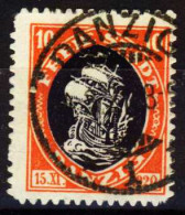 DANZIG 1921 Nr 54 Gestempelt X12C482 - Oblitérés