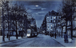 METZ La Nuit - Avenue Et Rue Serpenoise - Très Bon état - Metz