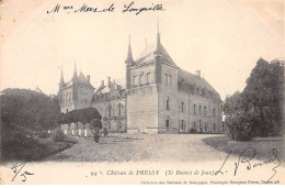 SAINT BONNET DE JOUX - Château De PRESSY - Très Bon état - Otros & Sin Clasificación