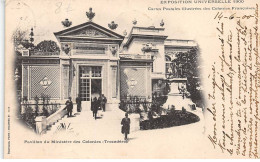 PARIS - Exposition Universelle De 1900 - Pavillon Du Ministère Des Colonies - Trocadéro - Très Bon état - Tentoonstellingen