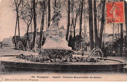 PERPIGNAN - Square - Fontaine Monumentale - état - Perpignan