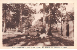 FONTAINEBLEAU - AVON - Le Camp " Les Glières " - Intérieur Du Camp - Très Bon état - Fontainebleau