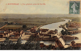 MONTEREAU - Vue Générale Prise De Surville - Très Bon état - Montereau