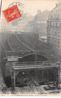 PARIS - Travaux Du Métropolitain - Les Fermes De La Place Saint Michel - état - Pariser Métro, Bahnhöfe