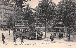 PARIS - L'entrée Du Métropolitain - La Place Des Ternes - Très Bon état - Stations, Underground