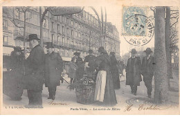 PARIS Vécu - La Sortie Du Métro - état - Autres & Non Classés