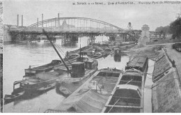 PARIS - Berges De La Seine - Quai D'Austerlitz - Nouveau Pont Du Métropolitain - Très Bon état - El Sena Y Sus Bordes