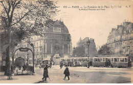 PARIS - La Fontaine De La Place Saint Michel - Très Bon état - Squares