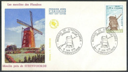 France 1979, Windmill Of Steenvoorde, FDC - Sonstige & Ohne Zuordnung