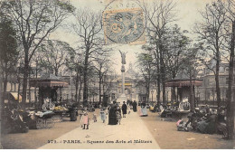 PARIS - Square Des Arts Et Métiers - Très Bon état - Markten, Pleinen