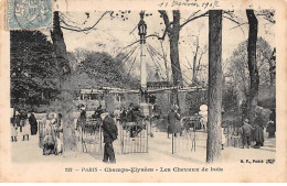 PARIS - Champs Elysées - Les Chevaux De Bois - Très Bon état - Champs-Elysées