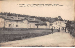 SIGNES - Ferme Et Château Aguillon à Chibron - Très Bon état - Signes