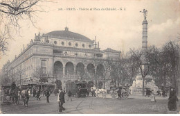 PARIS - Théâtre Et Place Du Châtelet - état - Piazze