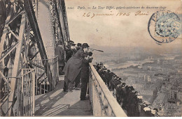 PARIS - La Tour Eiffel - Galerie Extérieure Du Deuxième étage - Très Bon état - Tour Eiffel