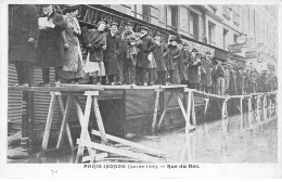 PARIS Inondé 1910 - Rue Du Bas - Très Bon état - Paris Flood, 1910