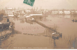 La Crue De La Seine - RUEIL - Vue Prise De La Gare - Très Bon état - Rueil Malmaison