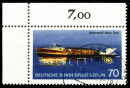 BERLIN 1975 Nr 487 Zentrisch Gestempelt ECKE-OLI X619392 - Oblitérés