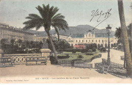 NICE - Les Jardins De La Place Masséna - Très Bon état - Parken En Tuinen