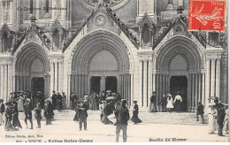 NICE - Eglise Notre Dame - Sortie De Messe - état - Sonstige & Ohne Zuordnung