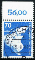 BRD DS INDUSTRIE U. TECHNIK Nr 852 Zentrisch Gestempelt ORA X667EE2 - Used Stamps