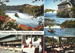 11425373 Neuhausen SH Restaurant Schloessli Woerth Am Rheinfall Boot Neuhausen S - Other & Unclassified