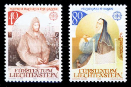 LIECHTENSTEIN 1983 Nr 816-817 Postfrisch SB4646E - Ungebraucht