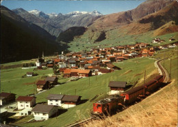 11395813 Sedrun Gesamtansicht Bahn Sedrun - Other & Unclassified