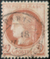 X1161 - FRANCE - CERES N°51 - CàD De PARIS - 1871-1875 Ceres