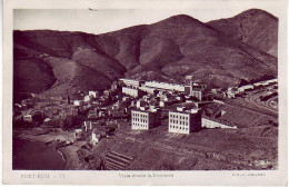 (66). Port Brou. Vista Desde La Frontera Gare SNCF Chemin De Fer - Otros & Sin Clasificación