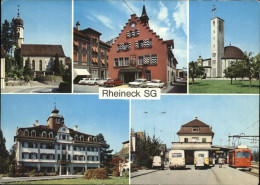 11395701 Rheineck SG Rathaus Loewenhof Bahnhof Rheineck - Altri & Non Classificati