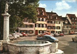 11395642 Basel BS Petersplatz Stachelschuetzenbrunnen Basel BS - Other & Unclassified