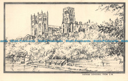 R078855 Durham Cathedral From S.W. Photochrom - World