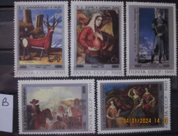 RUSSIA ~ 1981 ~ S.G. NUMBERS 5181 - 5185, ~ 'LOT B' ~ PAINTINGS. ~ MNH #03625 - Neufs