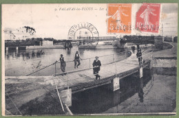 CPA - HÉRAULT - PALAVAS LES FLOTS - LES 4 CANAUX -  Animation, Pêcheur - Palavas Les Flots