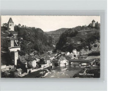 11389195 Fribourg FR Saane Bernbruecke Turm Altstadt Fribourg - Autres & Non Classés