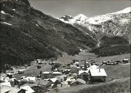 11385829 Saas-Fee Ortsansicht Allalinhorn Saas-Fee - Autres & Non Classés