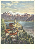 11385696 Locarno TI Basilica Madonna Del Sasso Lago Maggiore K?nstlerkarte  - Otros & Sin Clasificación