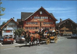 11385646 Appenzell IR Postkutschenromantik Pferd Hotel Saentis Appenzell - Sonstige & Ohne Zuordnung