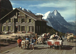 11385637 Grindelwald Hotel Grosse Scheidegg Terrasse Moench Eiger Berner Alpen G - Sonstige & Ohne Zuordnung