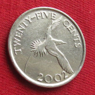 Bermuda 25 Cents 2002 KM# 110 Lt 24 Bermudes Bermudas - Bermuda