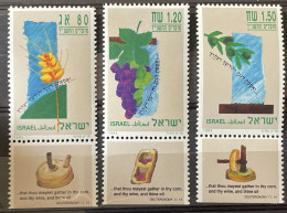 ISRAEL - MNH** - 1993 -  # 1219/1222 - Nuevos (con Tab)