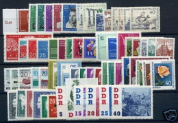 DDR Jahrgang 1961 Postfrisch Jede MiNr 1x #DDR-XX-1961 - Sonstige & Ohne Zuordnung