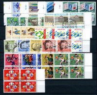 Schweiz Jahrgang 1990 4er Blöcke Ersttagssonderstempel #IV265 - Otros & Sin Clasificación