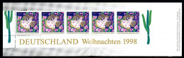 Bund Rotes Kreuz Weihnachtsmarkenh.1998 Mit 2024 Postfrisch #IJ166 - Andere & Zonder Classificatie