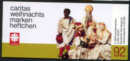 Bund Weihnachtsmarkenheftchen Caritas 1992 Mit 1639 Gestempelt Berlin #IJ148 - Autres & Non Classés