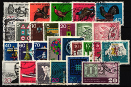 BRD Bund Jahrgang 1965 Mit 462-488 Gestempelt #BRD-O-1965 - Andere & Zonder Classificatie