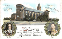 Königsberg - 200jährige Bestehen Von Preussen - Privatganzsache - Litho - Ostpreussen