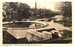 Königsberg - Schlossteichanlagen Mit Städt. Krankenhaus - Ostpreussen