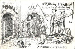 Konstanz - Pennal Einjährige 1908 - Studentika - Konstanz