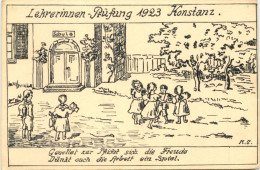 Konstanz - Lehrerinnen Prüfung 1923 - Studentika - Konstanz